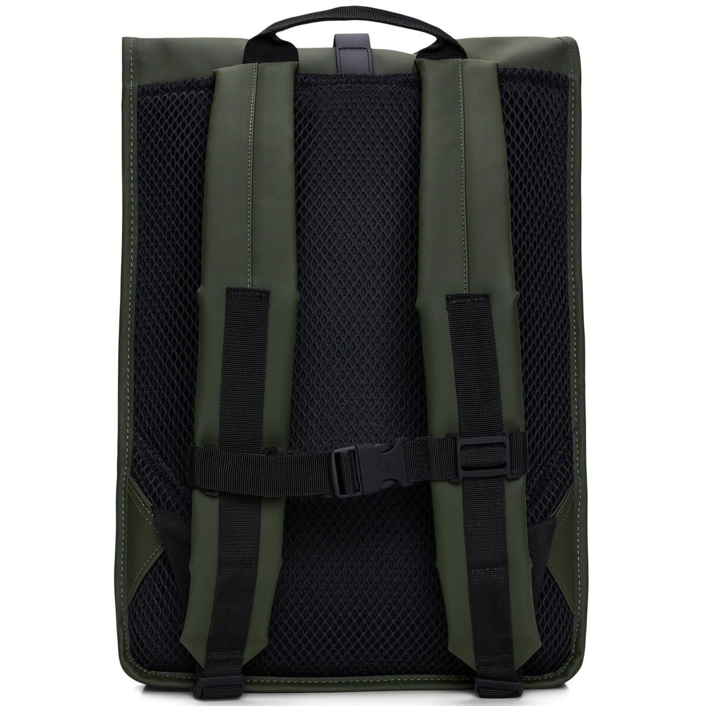 Zaini Casual Unisex Rains - Rolltop Rucksack W3 - Verde