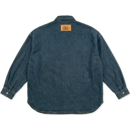 Camicie casual Uomo Deceit - Struggle Denim Longshirt - Blu