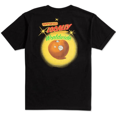T-shirt Uomo Huf - Local Support S/S Tee - Nero