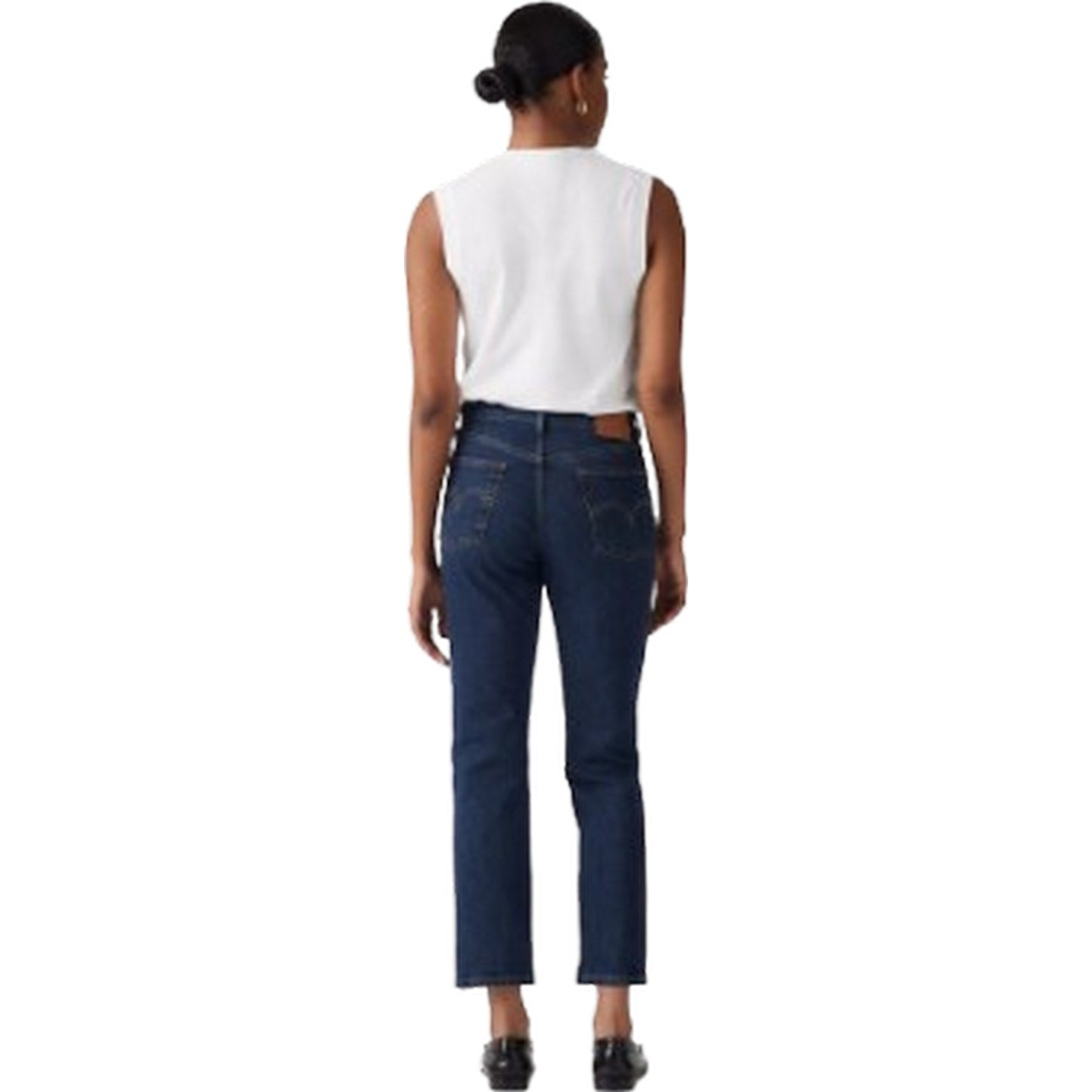 Jeans Donna Levi's - 501 Crop - Blu