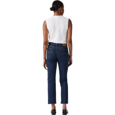 Jeans Donna Levi's - 501 Crop - Blu