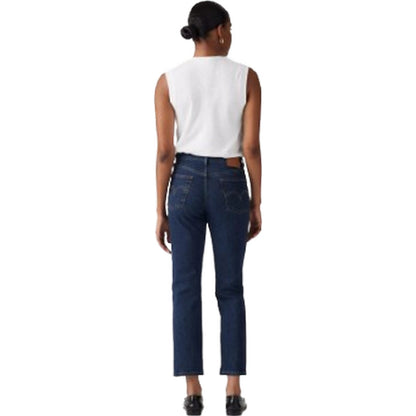Jeans Donna Levi's - 501 Crop - Blu