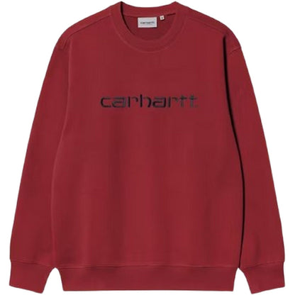 Felpe senza cappuccio Uomo Carhartt Wip - Carhartt Sweat - Rosso