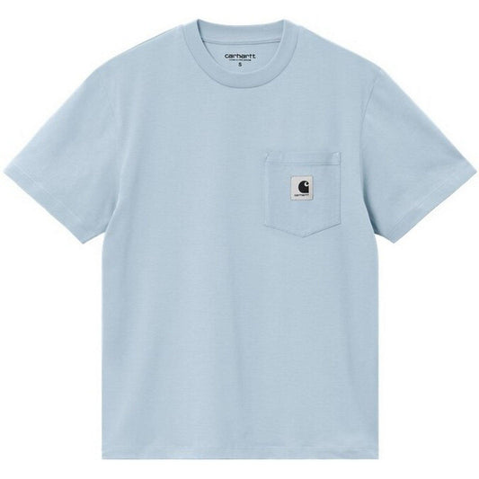 T-shirt Donna Carhartt Wip - W' S/S Pocket T-Shirt - Celeste