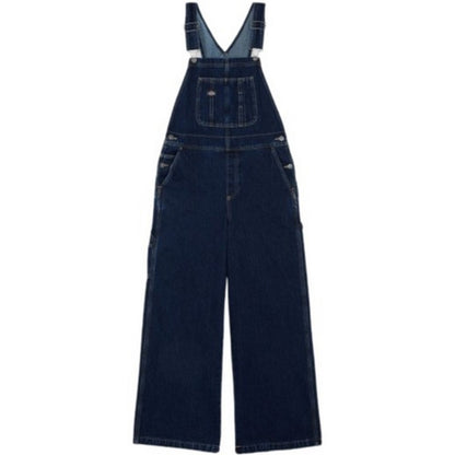 Salopette Donna Dickies - Mechanic Bib W - Blu