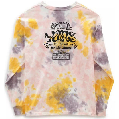 Maglie a manica lunga Donna Vans - Wm Mascy Grunge Wash Ls - Multicolore