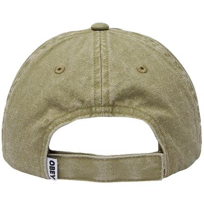 Cappellini da baseball Unisex Obey - Icon Eyes Pigment 6 Panel Velcro Back - Beige