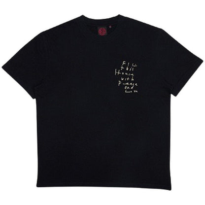 T-shirt Uomo Deus Ex Machina - Old House Tee - Nero