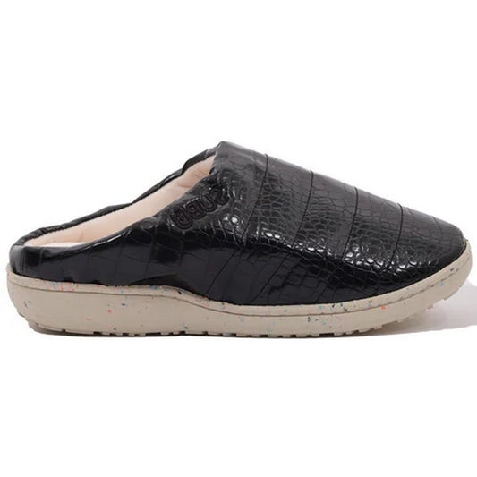 Pantofole Unisex Subu - Sandalo Subu Re Crocodile - Nero