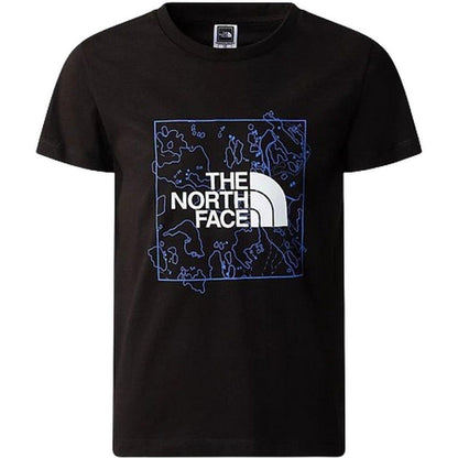 T-shirt Ragazzi Unisex The North Face - Kids Teen New S/S Graphic Tee - Nero