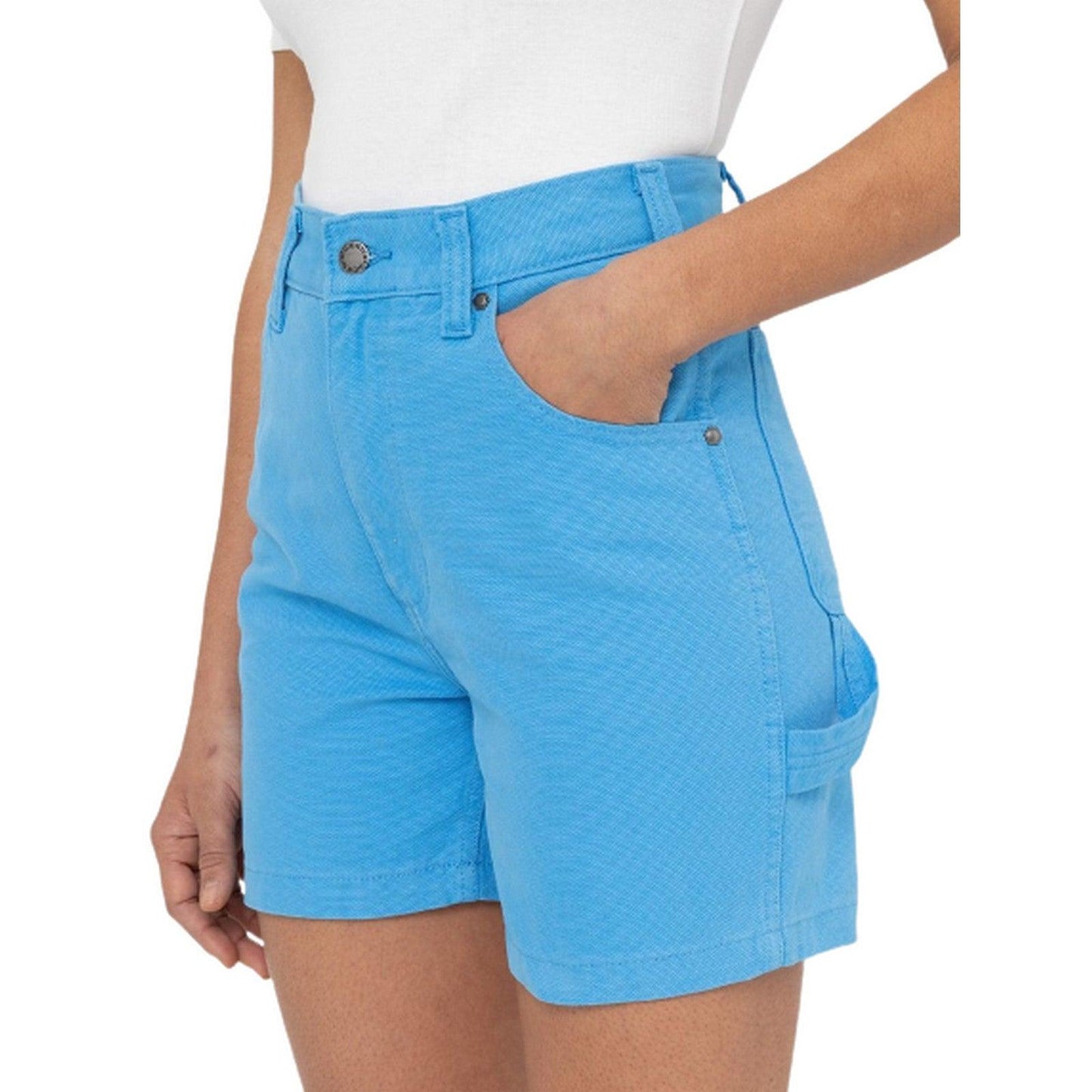 Bermuda Donna Dickies - Dickies Duck Canvas Short W - Azzurro