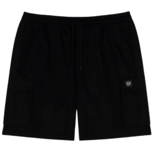 Pantaloncini Uomo Dolly Noire - Cotton Ripstop Cargo Easyshorts - Nero