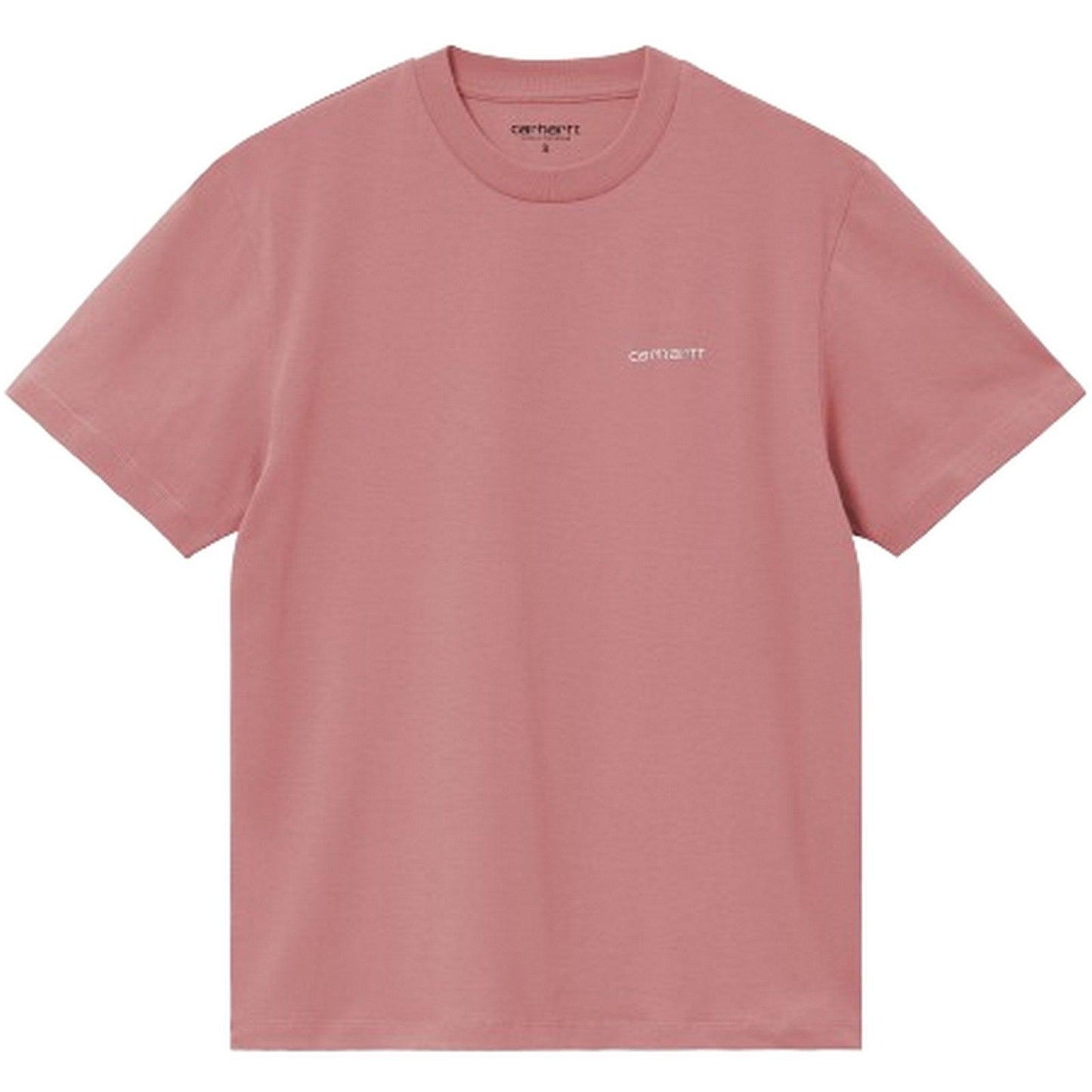 T-shirt Donna Carhartt Wip - W' S/S Script Embroidery T-S - Rosa