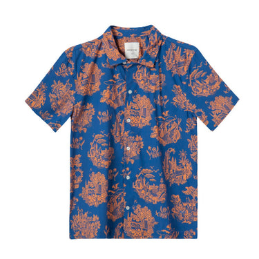 Camicie casual Uomo Wood Wood - Brandon Shirt - Blu