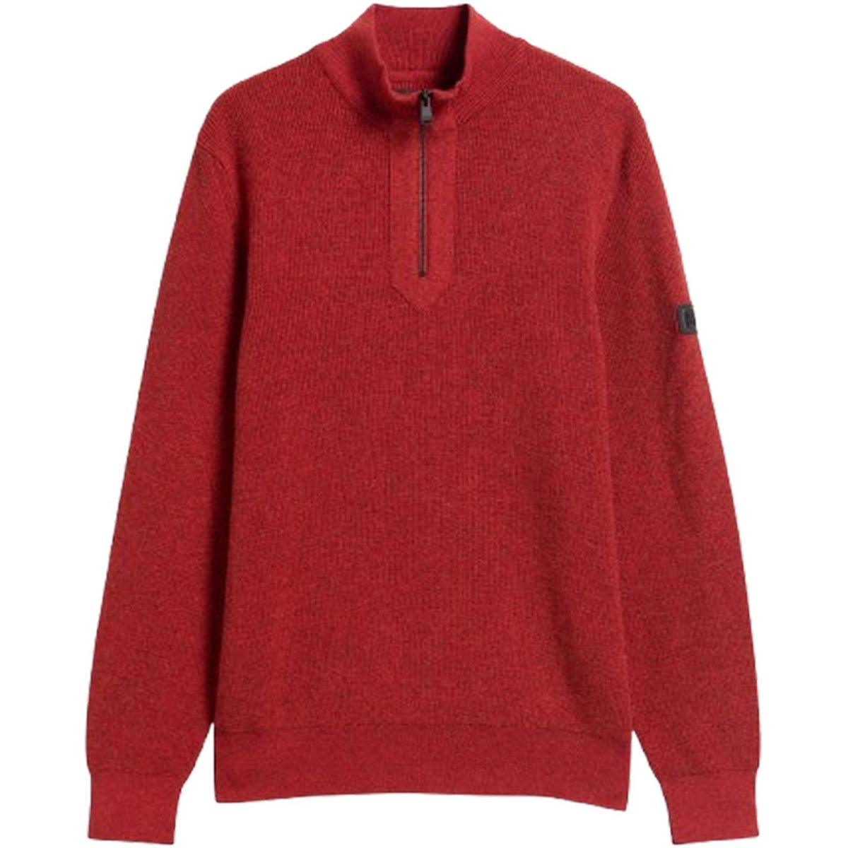 Maglioni Uomo Barbour International - Crawley Funnel Neck Jumper - Rosso