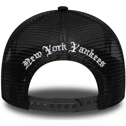 Cappellini da baseball Unisex New Era - Wordmark Trucker - Nero