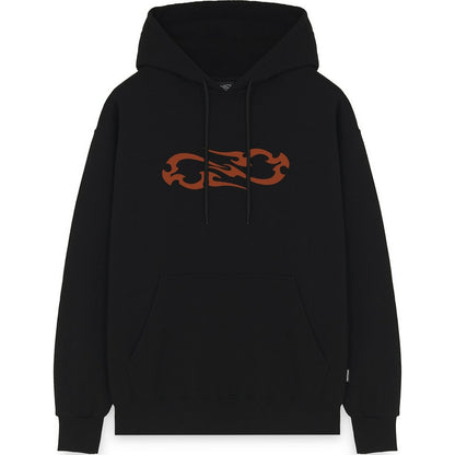 Felpe con cappuccio Uomo Propaganda - Felpa Logo Quill - Nero
