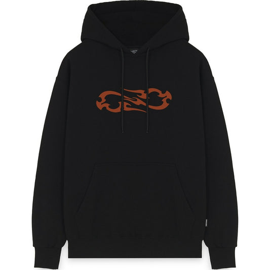 Felpe con cappuccio Uomo Propaganda - Felpa Logo Quill - Nero