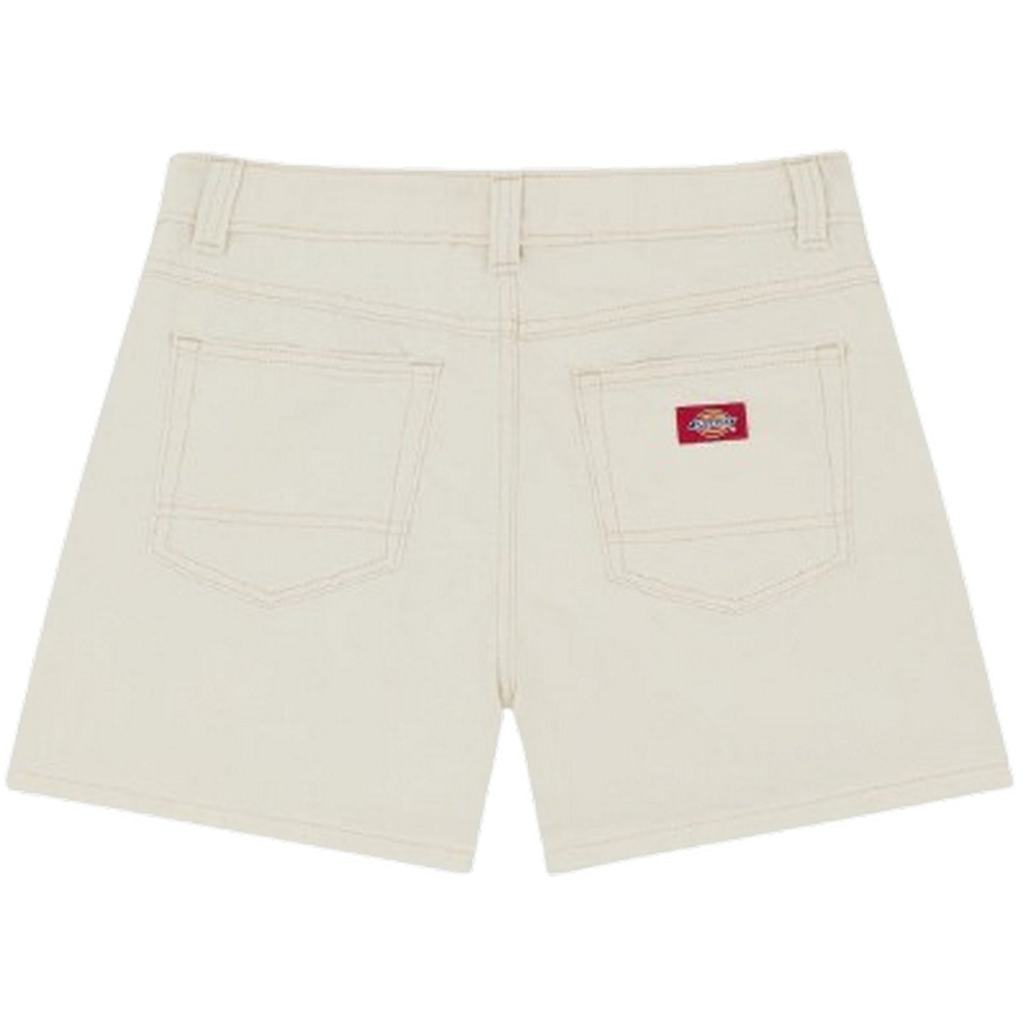 Pantaloncini Donna Dickies - 984 5 Inch High Waist Jean Shorts W - Bianco