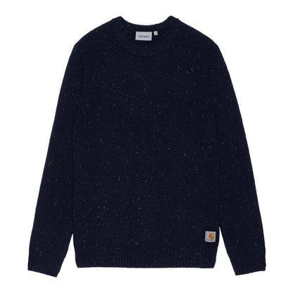 Maglioni Uomo Carhartt Wip - Anglistic Sweater - Blu