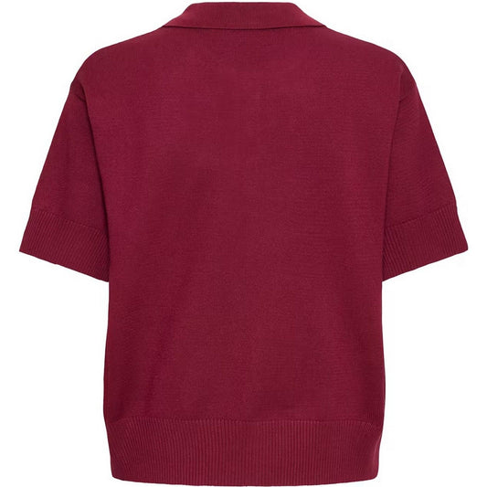 Maglie Donna Ichi - Ihluls Polo Ss - Rosso