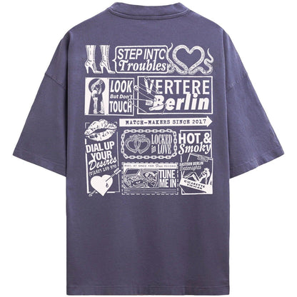 T-shirt Uomo Vertere Berlin - Troubles T-Shirt - Viola