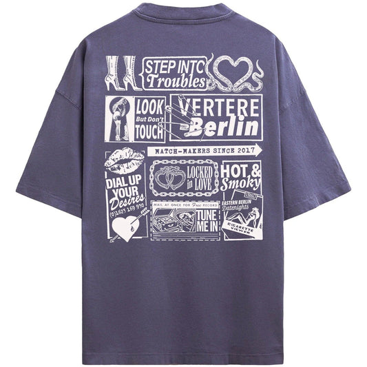 T-shirt Uomo Vertere Berlin - Troubles T-Shirt - Viola