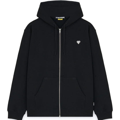 Felpe con cappuccio Uomo Iuter - Heart Logo Zip Hoodie - Nero