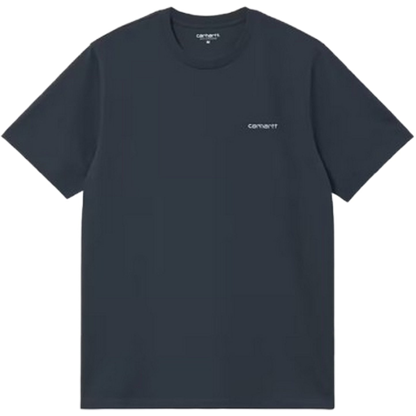 T-shirt Uomo Carhartt Wip - S/S Script Embroidery T-Shirt - Blu