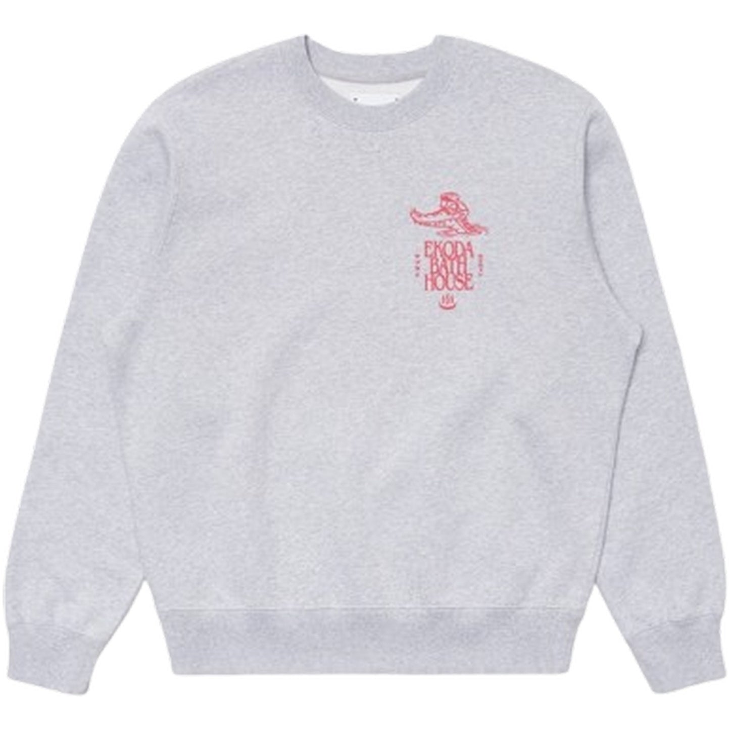 Felpe senza cappuccio Uomo Edwin - Ekoda Bath House Sweat - Grigio