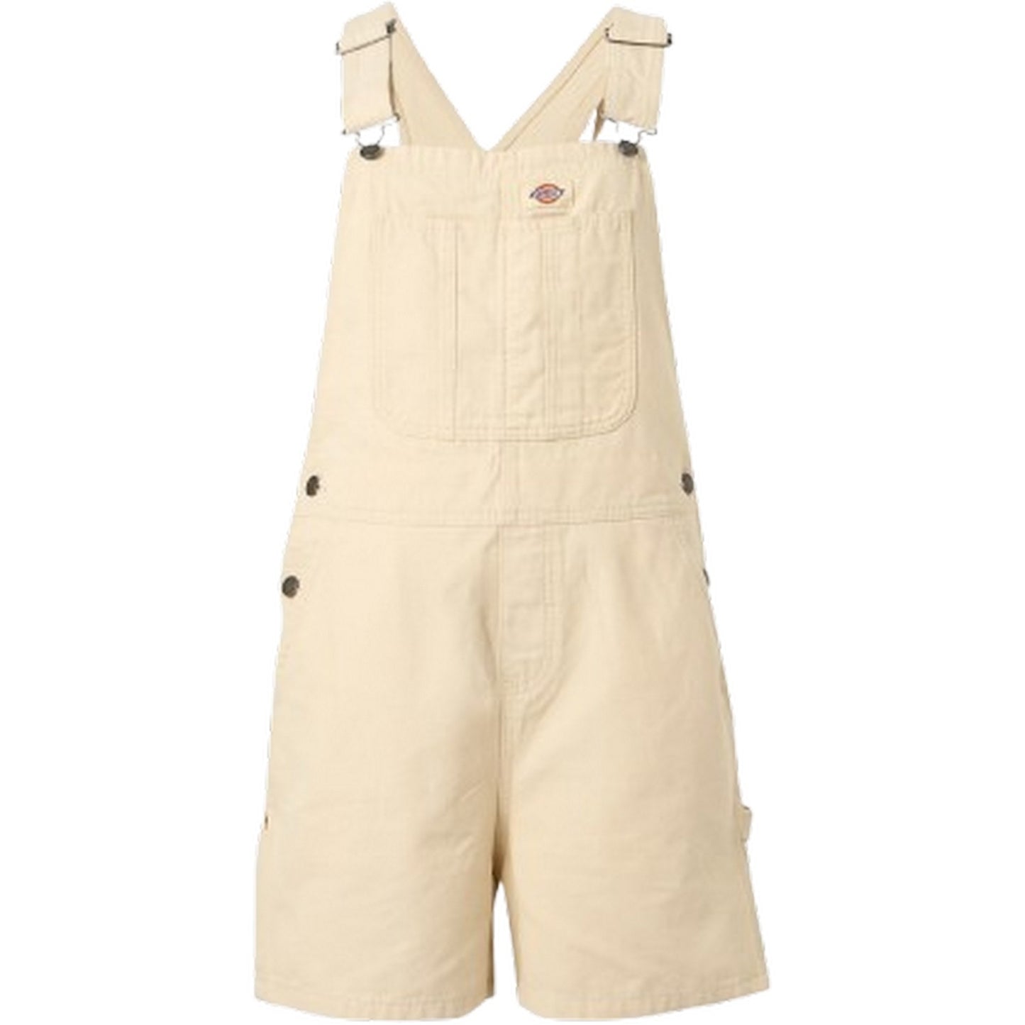 Salopette Donna Dickies - Lightweight Canvas Short Bib W - Beige