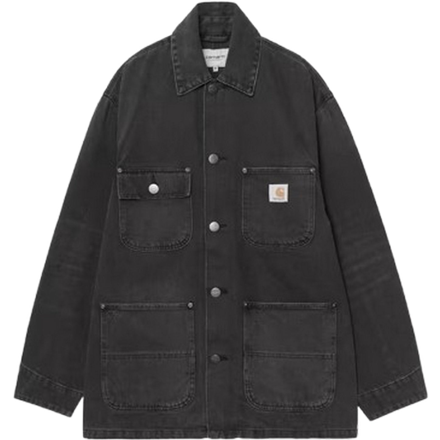 Giacche Uomo Carhartt Wip - Aden Chore Coat - Nero