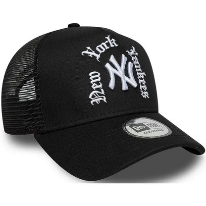 Cappellini da baseball Unisex New Era - Wordmark Trucker - Nero