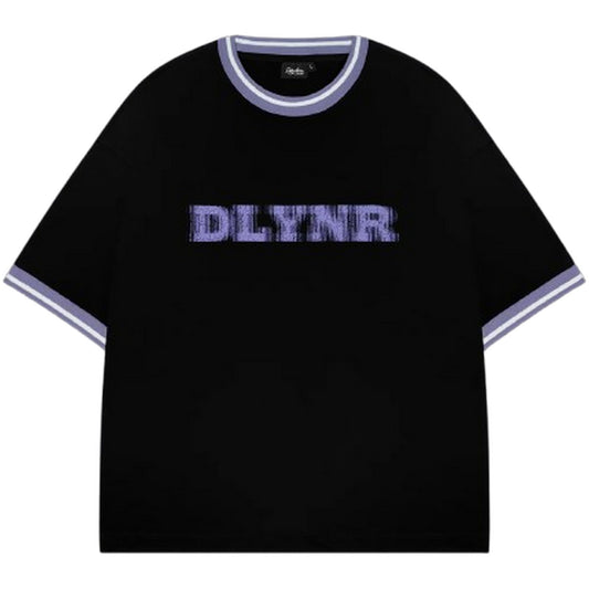 T-shirt Uomo Dolly Noire - Cracked over tee - Nero