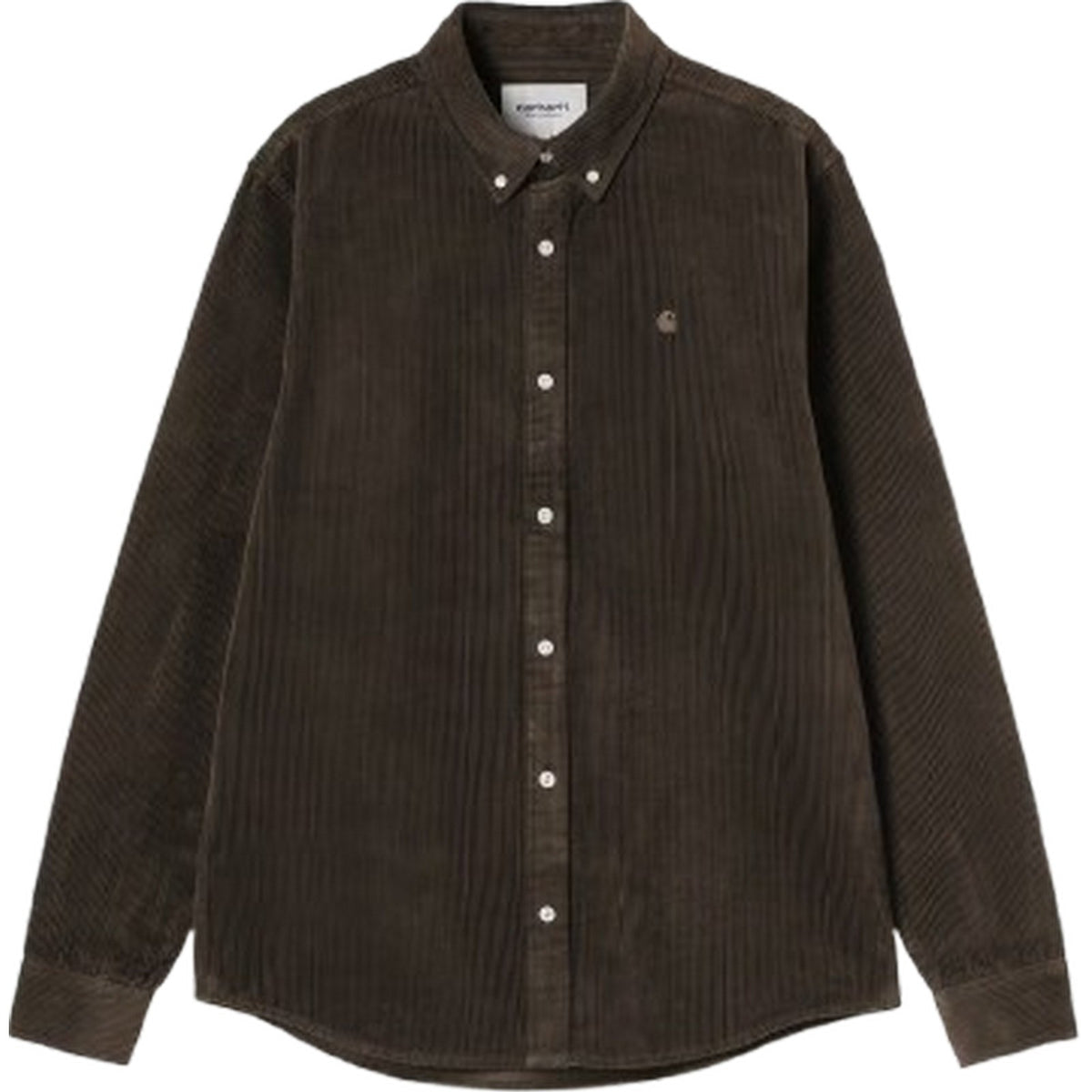 Camicie casual Uomo Carhartt Wip - L/S Madison Cord Shirt - Marrone