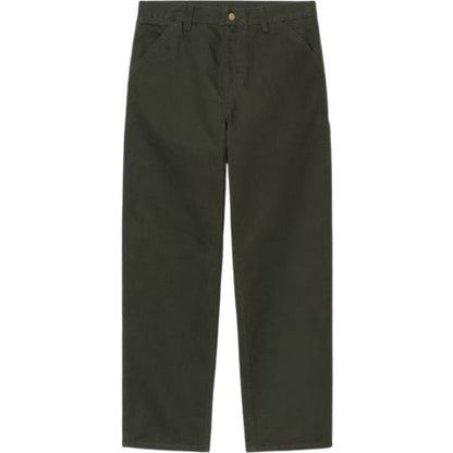 Pantaloni Uomo Carhartt Wip - Single Knee Pant - Verde