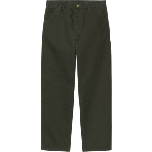 Pantaloni Uomo Carhartt Wip - Single Knee Pant - Verde