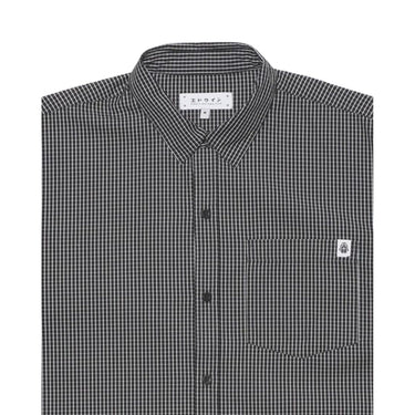 Camicie casual Uomo Edwin - Millbury Shirt Ss - Nero