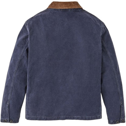 Giacche Uomo Filson - Canvas Outfitter Jacket - Blu