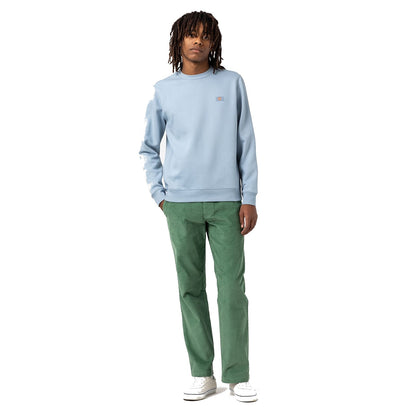 Felpe senza cappuccio Uomo Dickies - Oakport Sweatshirt - Celeste