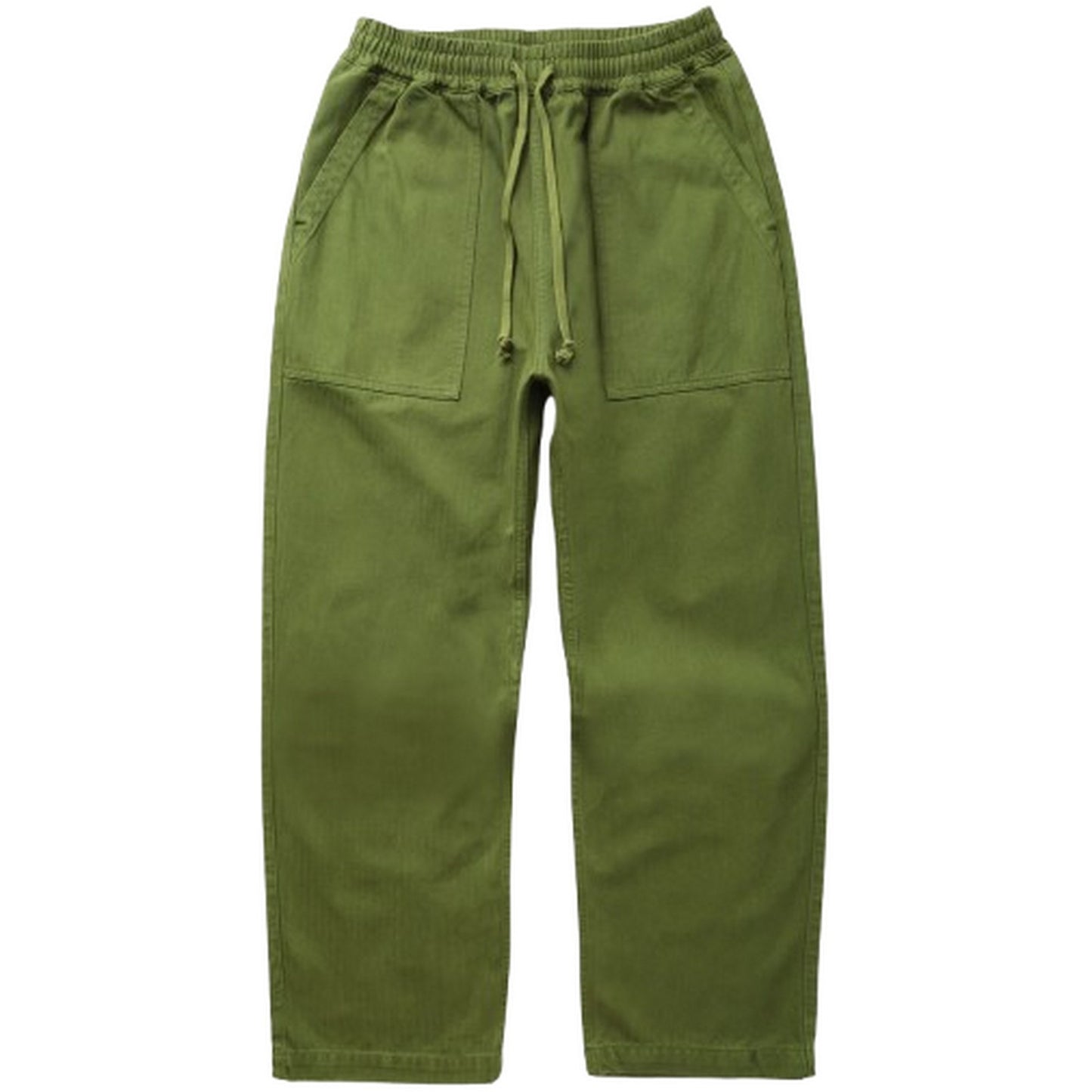 Pantaloni Uomo Service Works - Herringbone Chef Pant - Verde