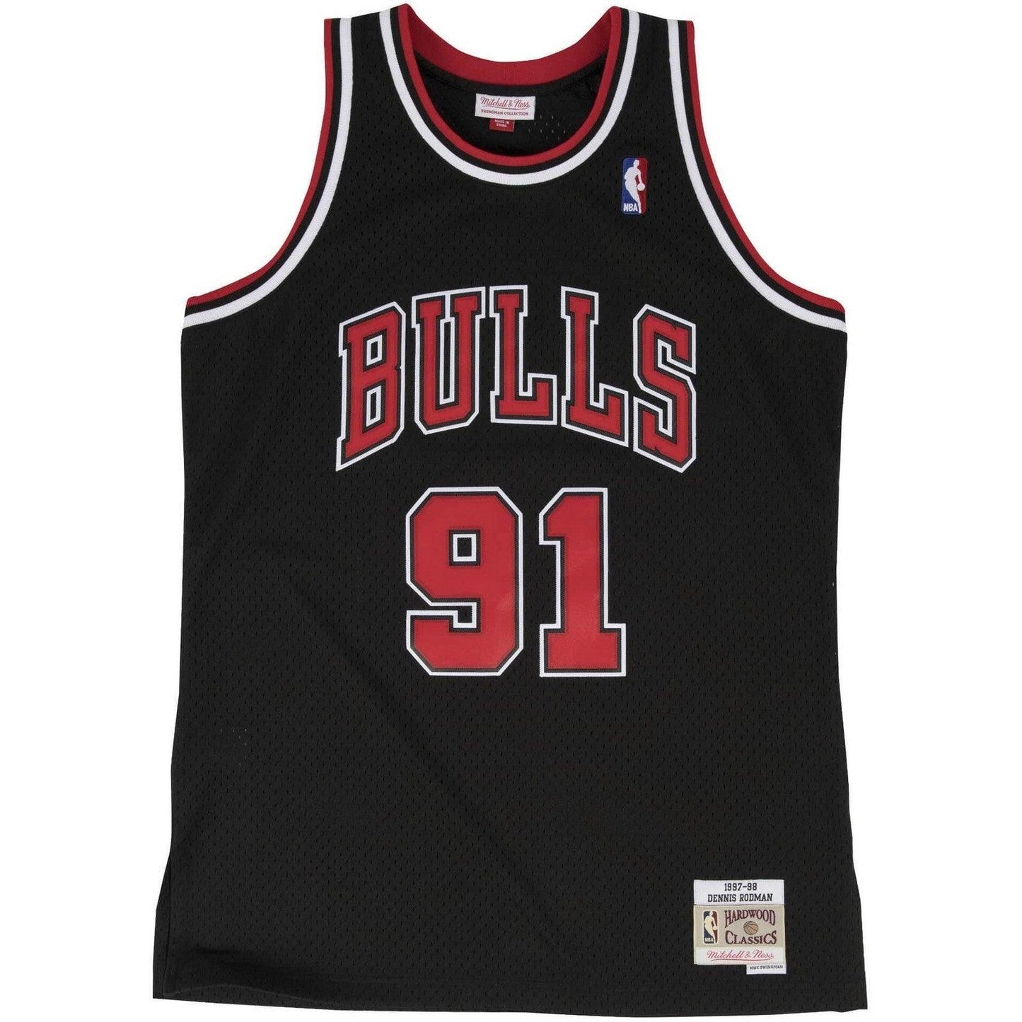 Canotte Uomo Mitchell & Ness - Swingman Jersey - Nero