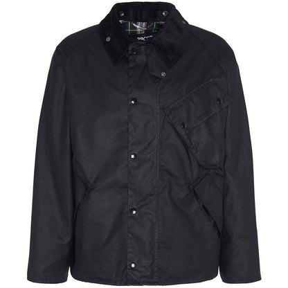 Giacche Uomo Barbour International - A7 Pacemaster Wax Jacket - Nero