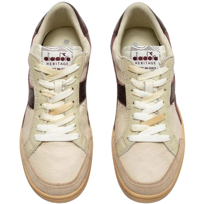 Sneaker Unisex Diadora - Prestige Aged Italia - Bordeaux