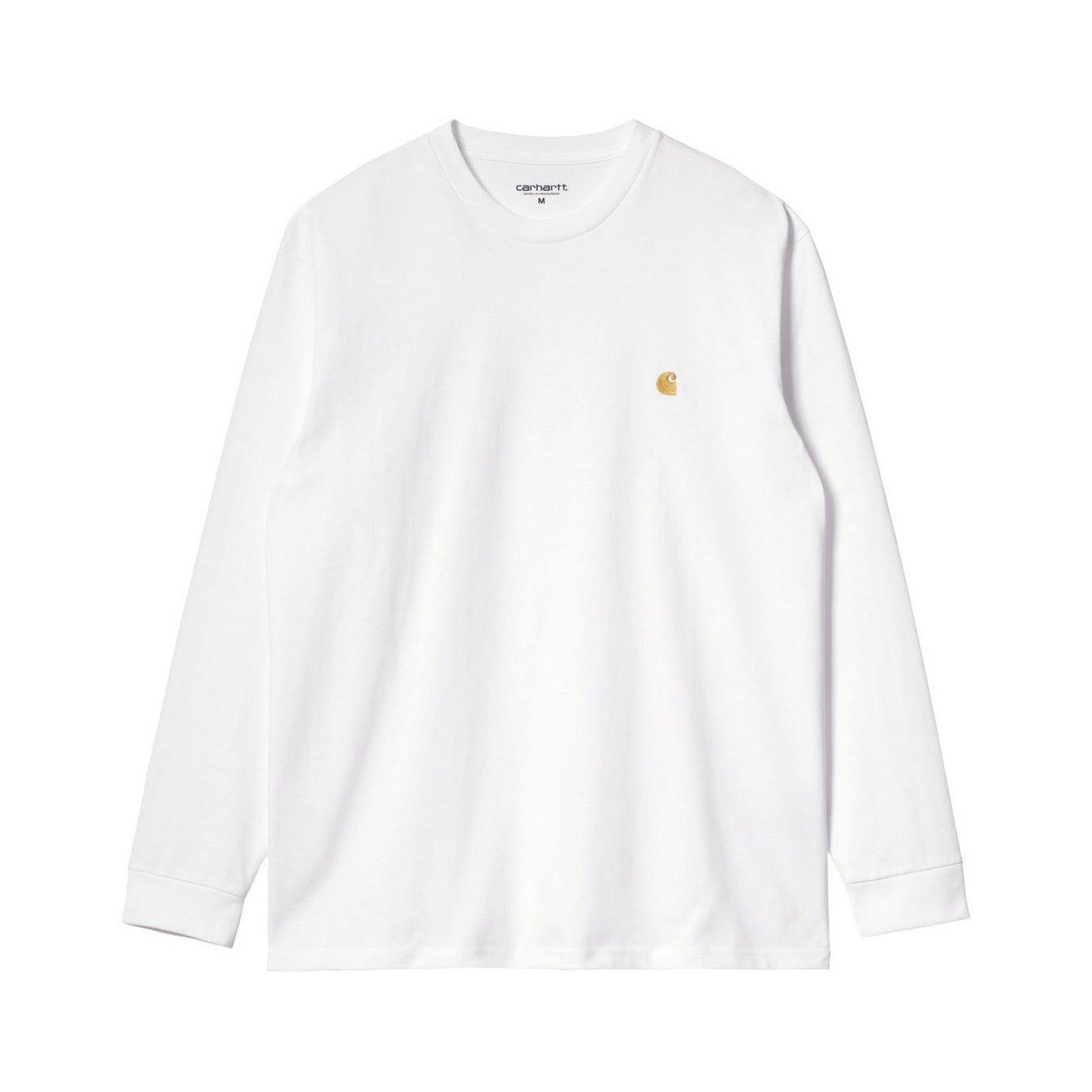 Maglie a manica lunga Uomo Carhartt Wip - L/S Chase T-Shirt - Bianco