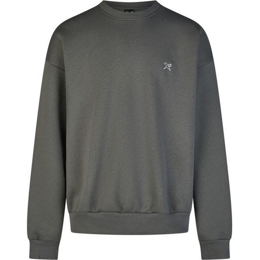 Felpe senza cappuccio Uomo Iriedaily - Flagloose Crewneck - Grigio