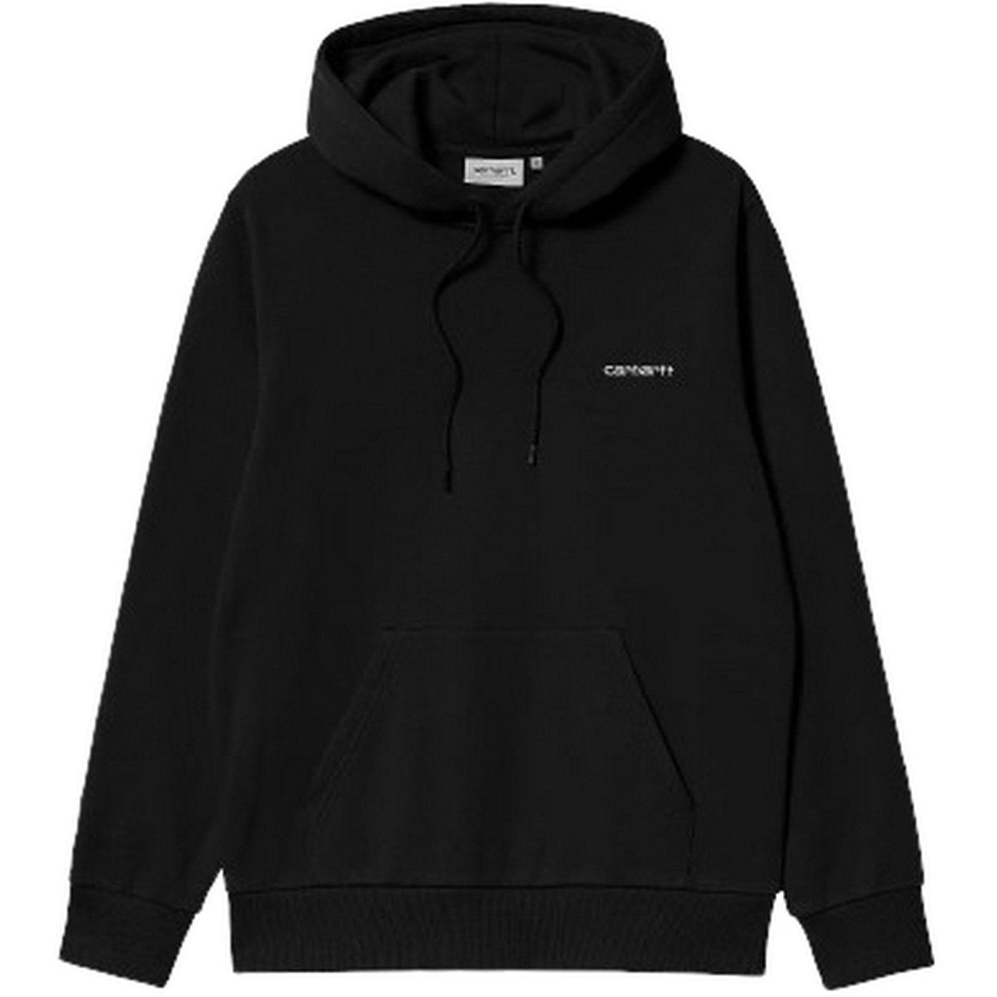 Felpe senza cappuccio Uomo Carhartt Wip - Hooded Script Embroidery Sweat - Nero