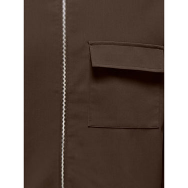 Camicie casual Uomo Only & Sons - Onswill Reg 0292 Zip Overshirt Frml Noos - Marrone