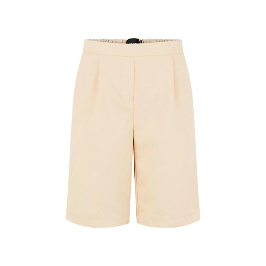 Pantaloncini Donna Pieces - Pcvagna Hw Shorts - Beige