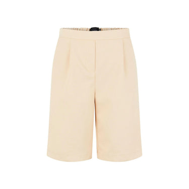 Pantaloncini Donna Pieces - Pcvagna Hw Shorts - Beige